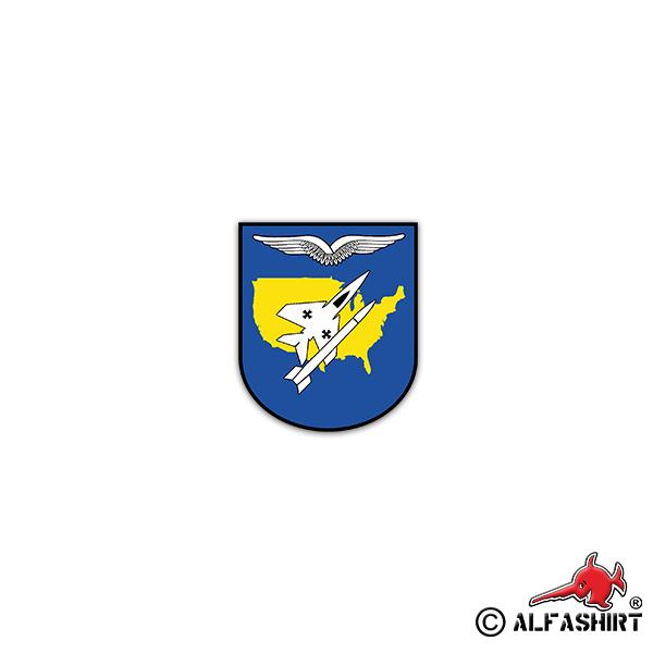 Sticker DtLwKdo USA CAN German Air Force Command USA 6x7cm # A2309