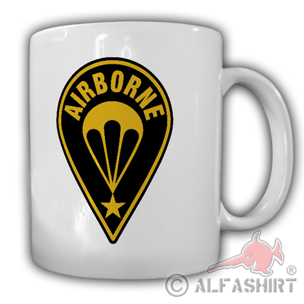 Airborne Fallschirmjäger US Army Special Forces Command USASFC - Tasse #26521
