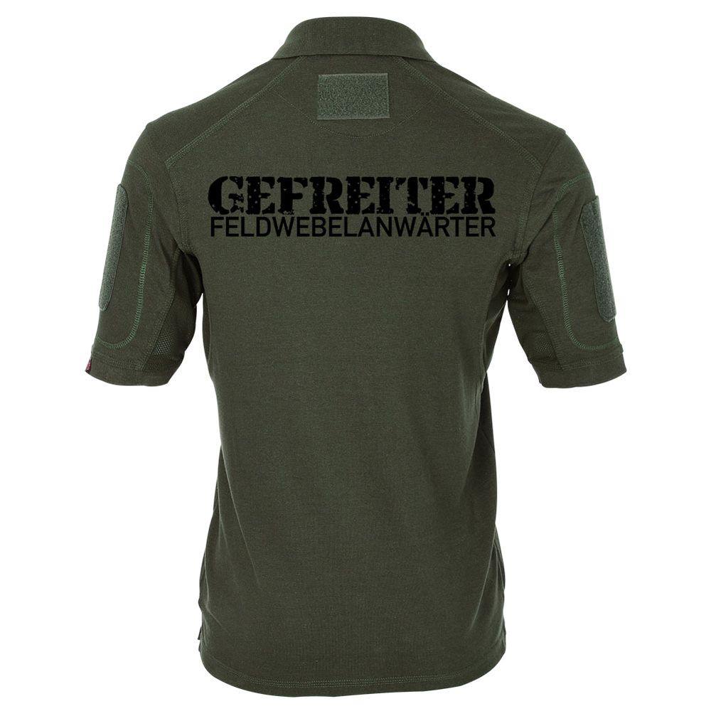 Tactical Polo Shirt Alfa - Sergeant Recruited Gefr FA Ranking # 19278