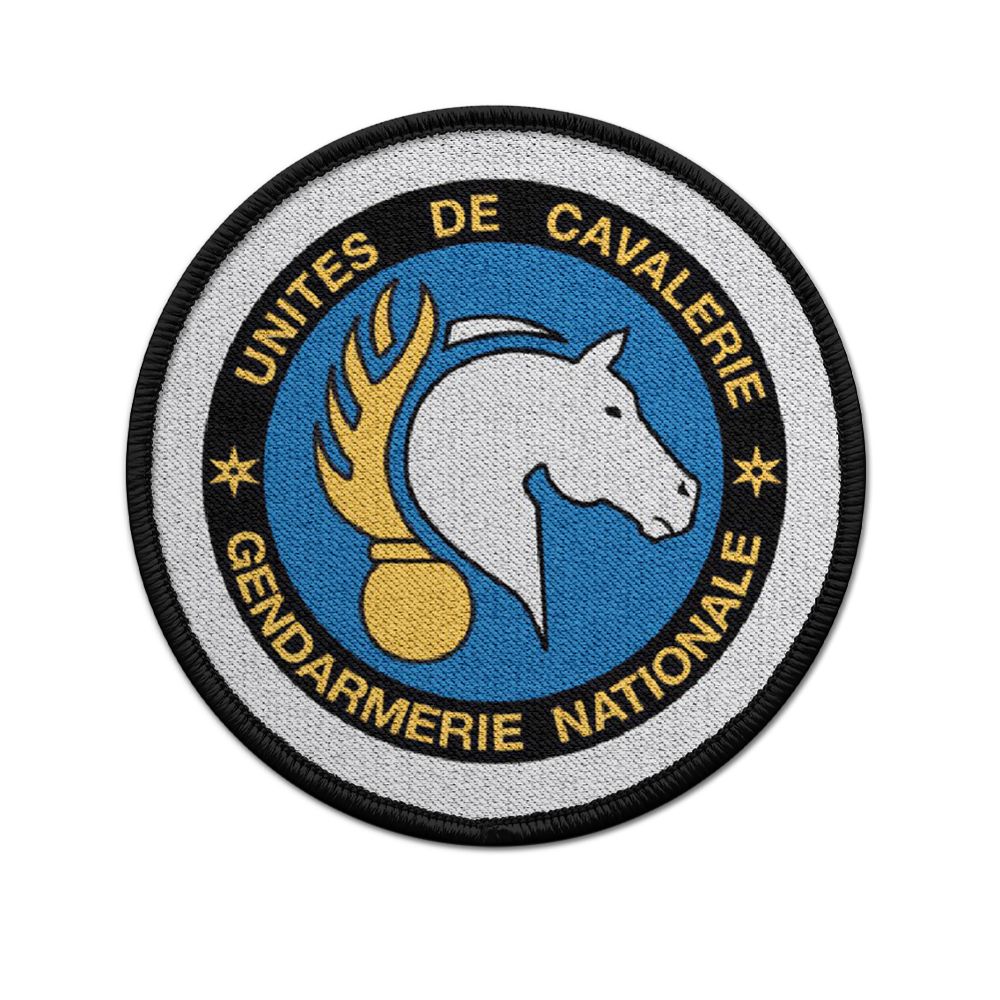 Patch Unites de Cavalerie Gendarmerie Nationale Frankreich Pferde Reiter #33989