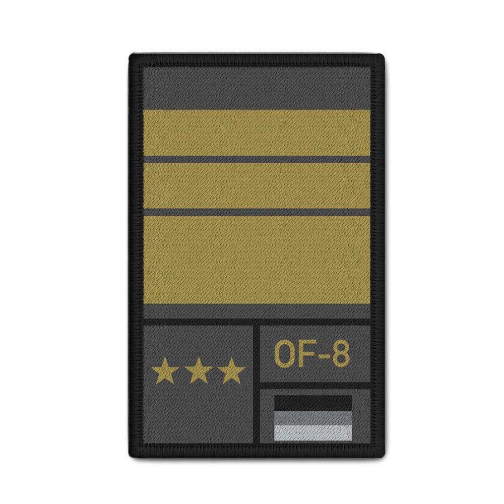 Rank Patch Bundeswehr Heer Luftwaffe Marine Grau #BW-Patch