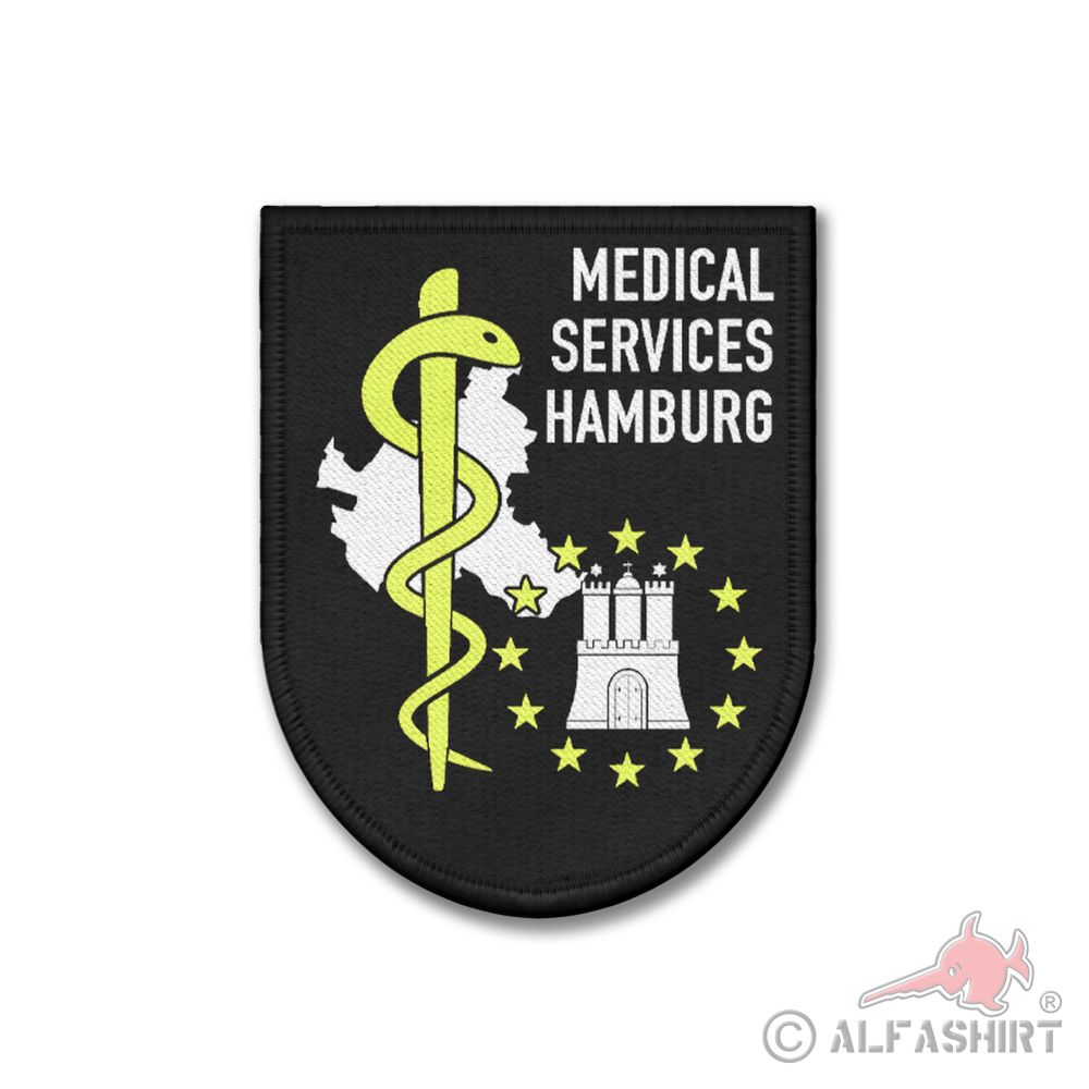 Patch EMSH Rettungsdienst Hamburg Krankenhaus Sanitäter #43290