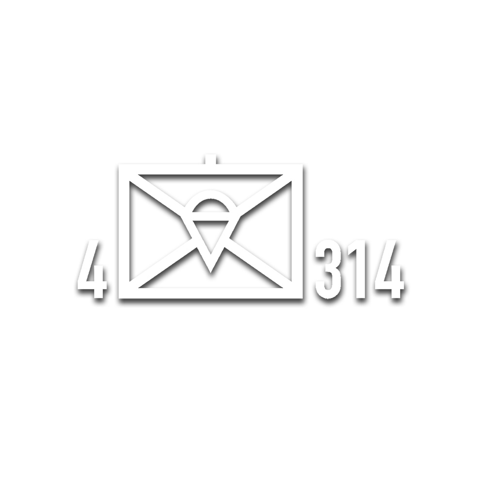 Tactical signs 4 FschJgBtl 314 paratrooper company 31x14cm # A5300