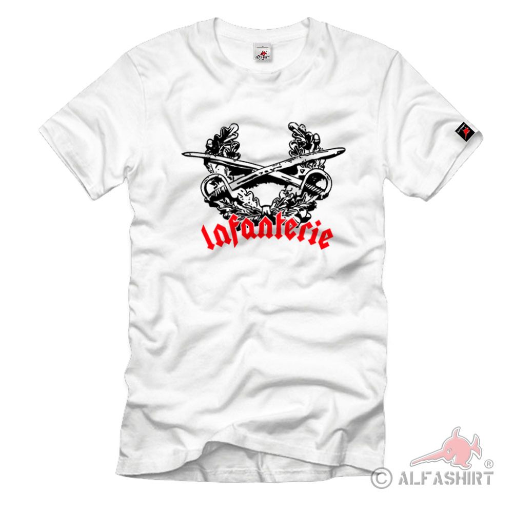 Infantry Bundeswehr Queen of All Arms Troop Unit - T Shirt # 1111