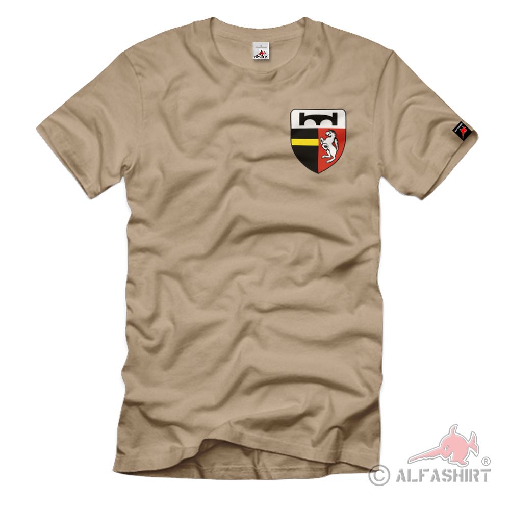 PzPiKp 190 Ahlen Panzerpioniere-Bataillon Bundeswehr Wappen T-shirt#34496