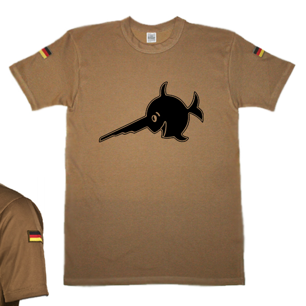 Bw Tropen U96 U-Boot Sägefisch Schwertfisch Marine Tropenshirt #14536