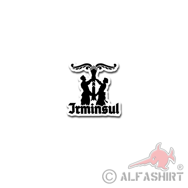 Irminsul Decal Sticker Erminsul Early Middle Ages Sanctuary 7x7cm # A4188