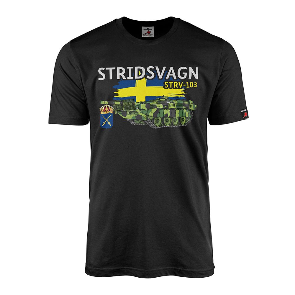 Stridsvagn Strv 103 Sweden Tank Main Battle Tank Casemate Tank T-Shirt #23117