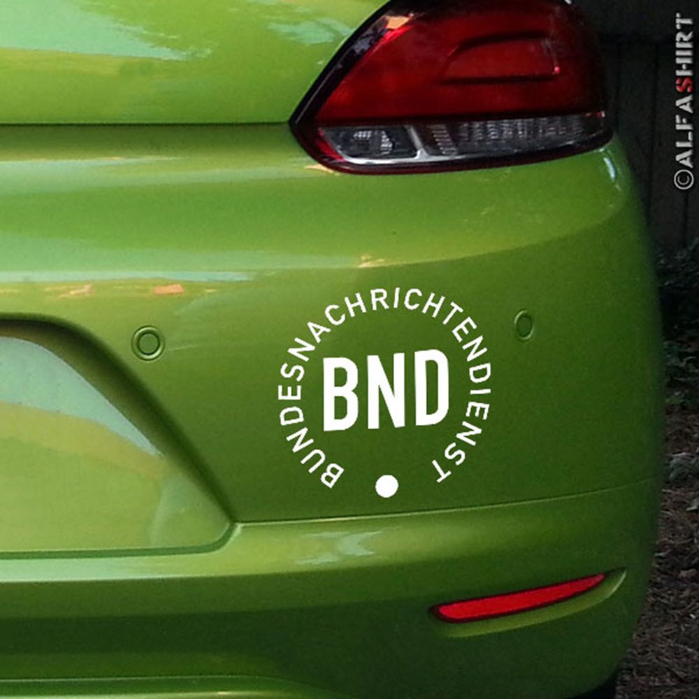 Sticker BND Bundesnachrichtendienst Intelligence Wappen 15x15cm # A416