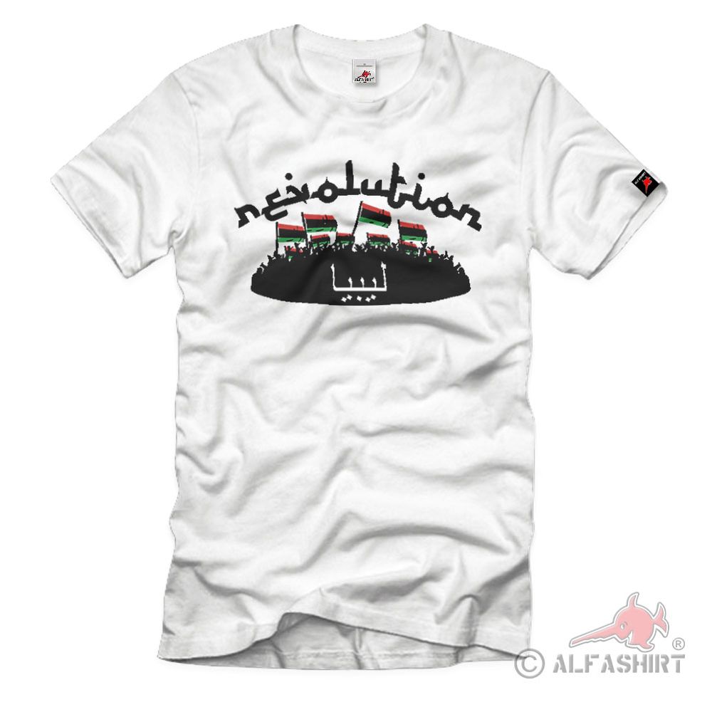 Libysche Revolution War Gaddafi Regime Arabien Nationale - T Shirt #1914