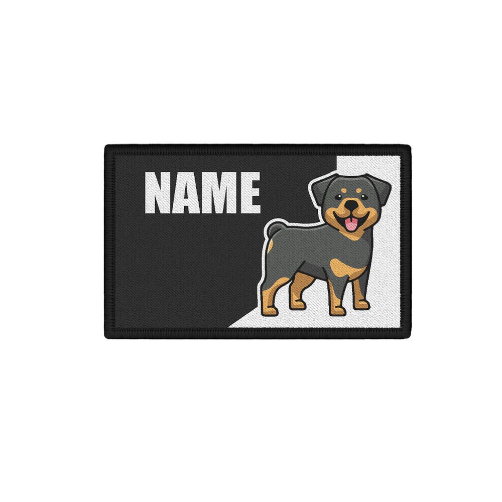 Patch Labrador Rottweiler Mix Name Diensthund Hunde Bundeswehr #37799