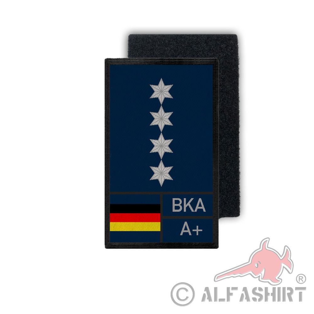 Polizeihauptkommissar A12 Bundeskriminalamt Dienstpatch PHK 9,8x6cm #35084