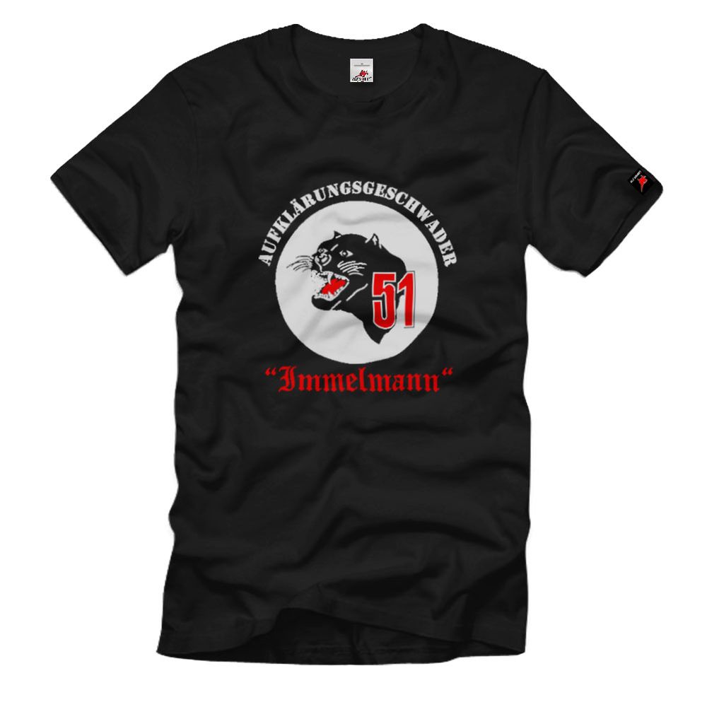 Luftwaffe Bundeswehr Wappen Logo Aufklärungsgeschwader 51 T Shirt #1496