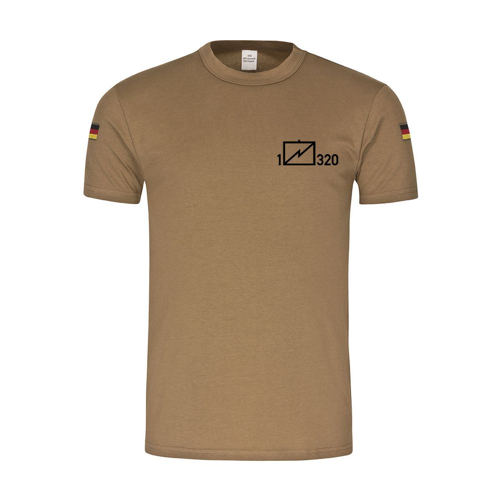 BwTropen 1 FmBtl 320 Taktisches Zeichen Emblem Bundeswehr T-shirt #35626