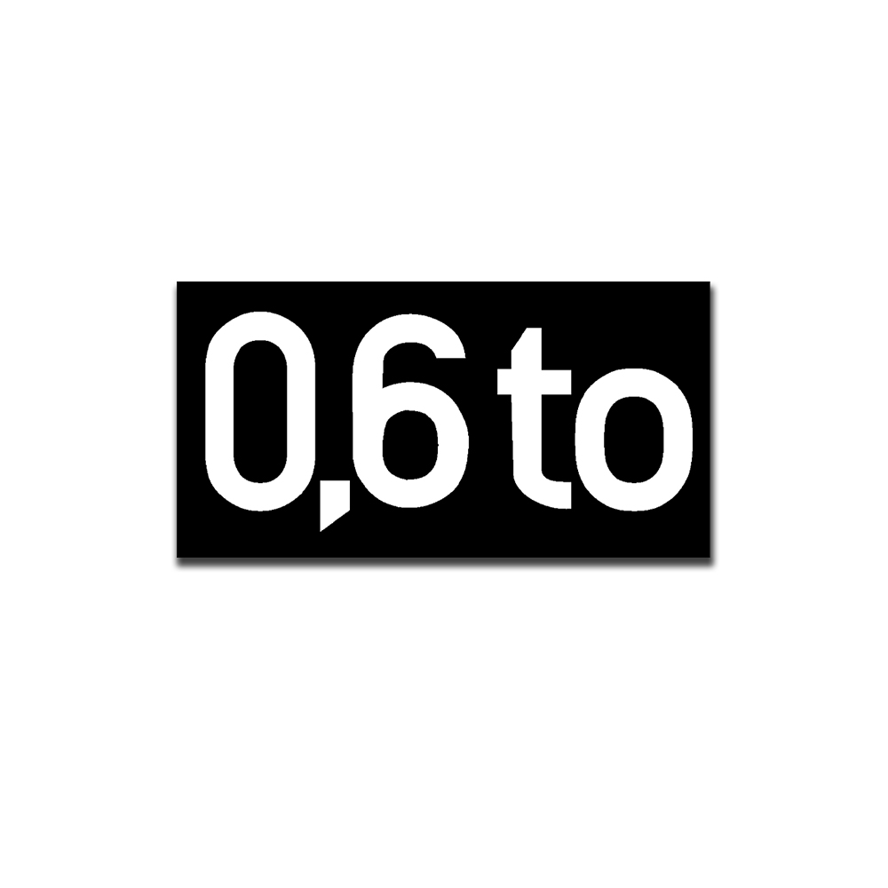 Trailer Weight Tons Sticker Marking Transporter 4.8cm x 2.5cm A5888