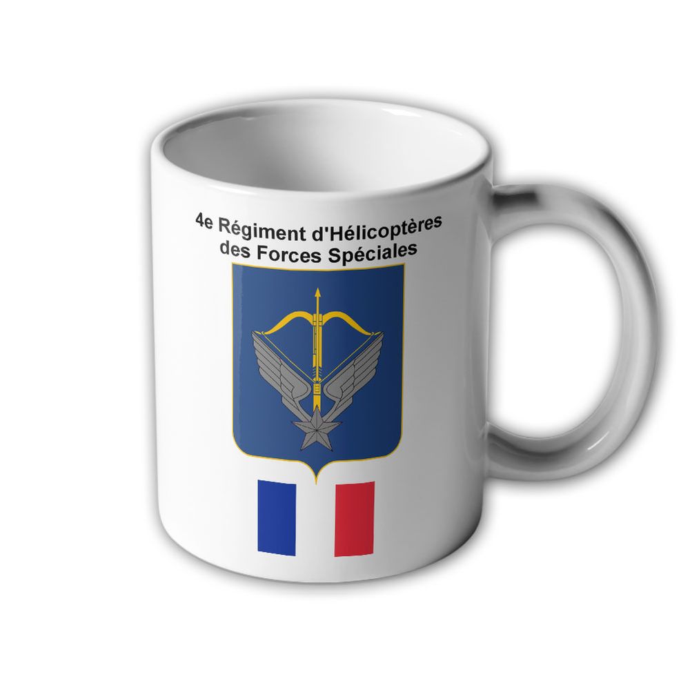 4e Régiment d'Hélicoptères des Forces Spéciales France coat of arms Mug # 32390
