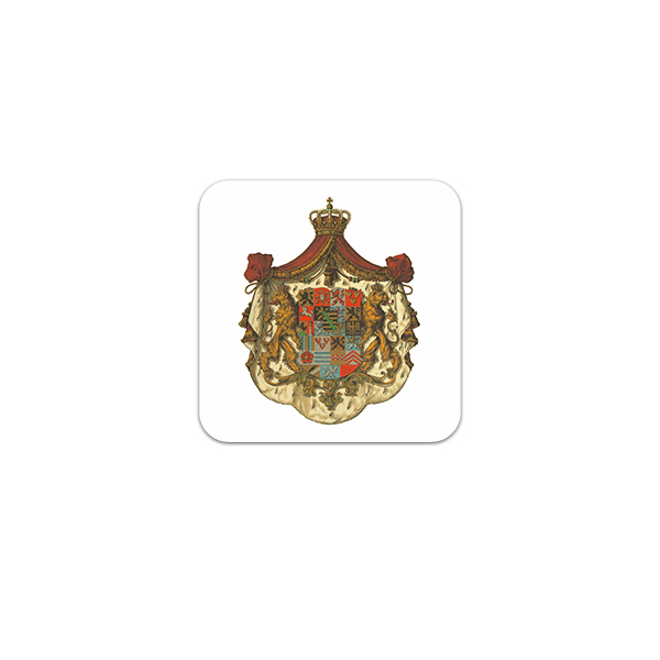 Sticker Duchy of Saxony Coburg and Gotha Coat of Arms Monarchy A3279