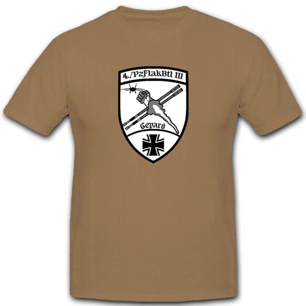 4 PzFlakBtl111 Panzerflugabwehrbataillon 111 Panzer BK WK WH - T Shirt #2973