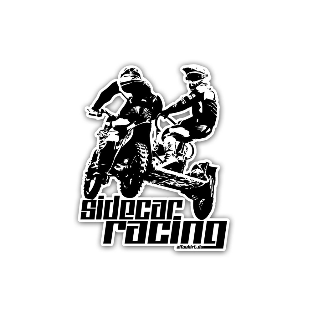 Sidecar Racing Motorcycle Clothing Motocross Sidecar Motorsport MX 7cm#A5931