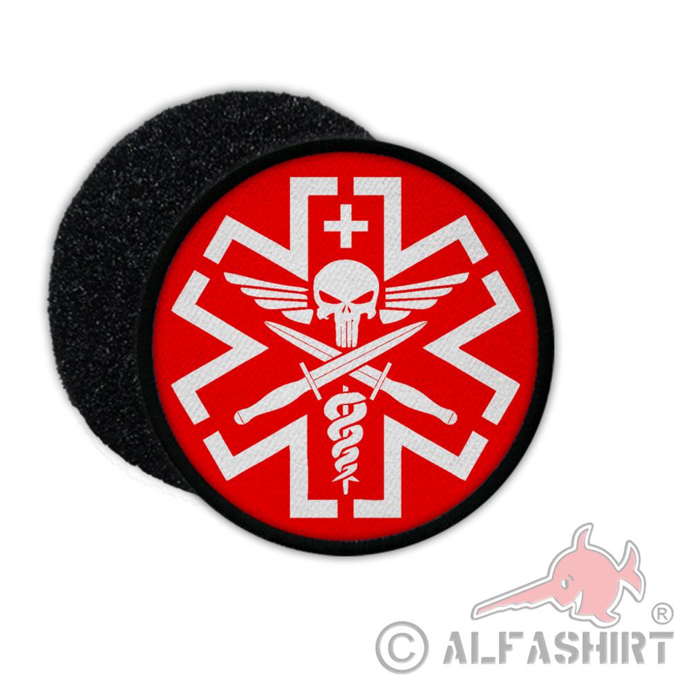 Patch Tactical Combat Medic Paramedic Rettungssanitäter Militär Abzeichen #31839