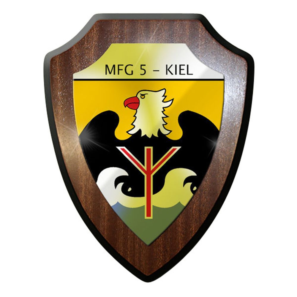 Wappenschild / Wandschild / Wappen - Marinefliegergeschwader MFG 5 Fliegerhorst #8380