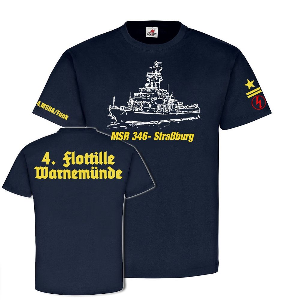 MSR 346 Straßburg 4 Flotille Warnemünde Volksmarine Funk MSRA Stabsmatrose#22664