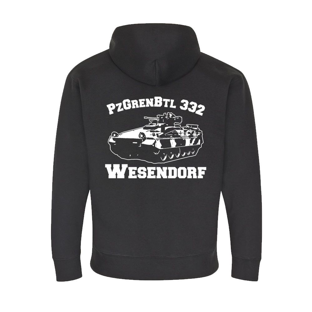 2 PzGrenBtl 332 Wesendorf Bundeswehr Kompanie Bataillon Kapuzenpullover #13596