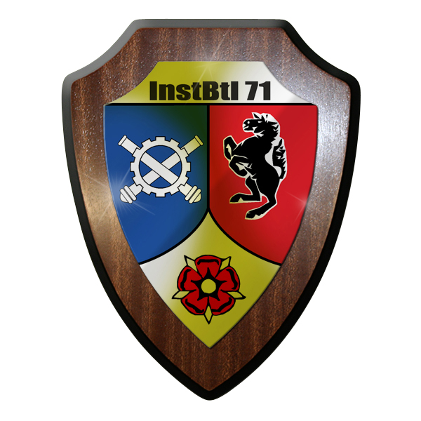 Wappenschild - InstBtl 71 Instandsetzungsbataillon Instandsetzung Bw #9270