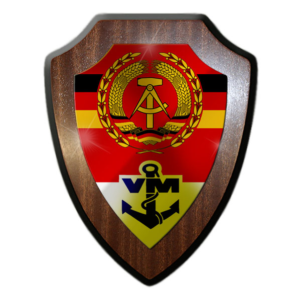 Wappenschild/Wandschild - NVA Volksmarine DDR Seestreitkräfte Deutsche #14917