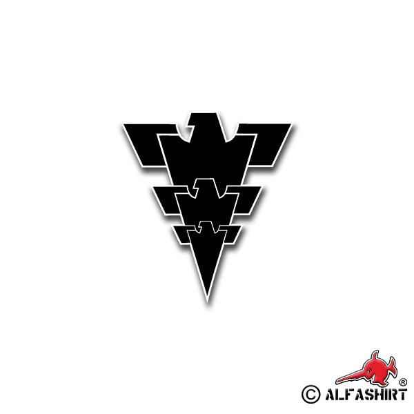 Sticker Officer School of the Luftwaffe in Fürstenfeldbruck 7x6cm A1481