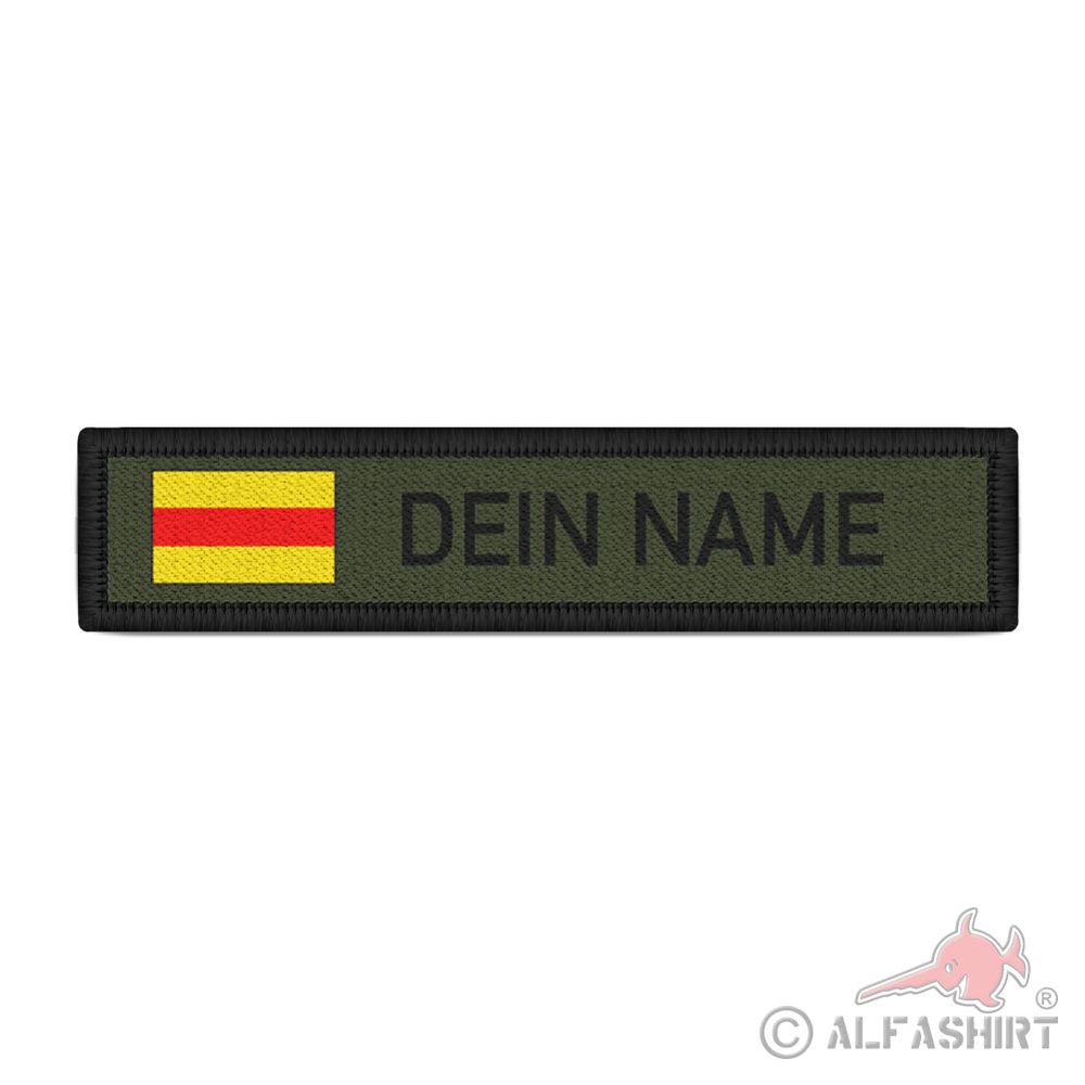 Name badge Baden Oliv your name Germany Baden Wuerttemberg # 37860