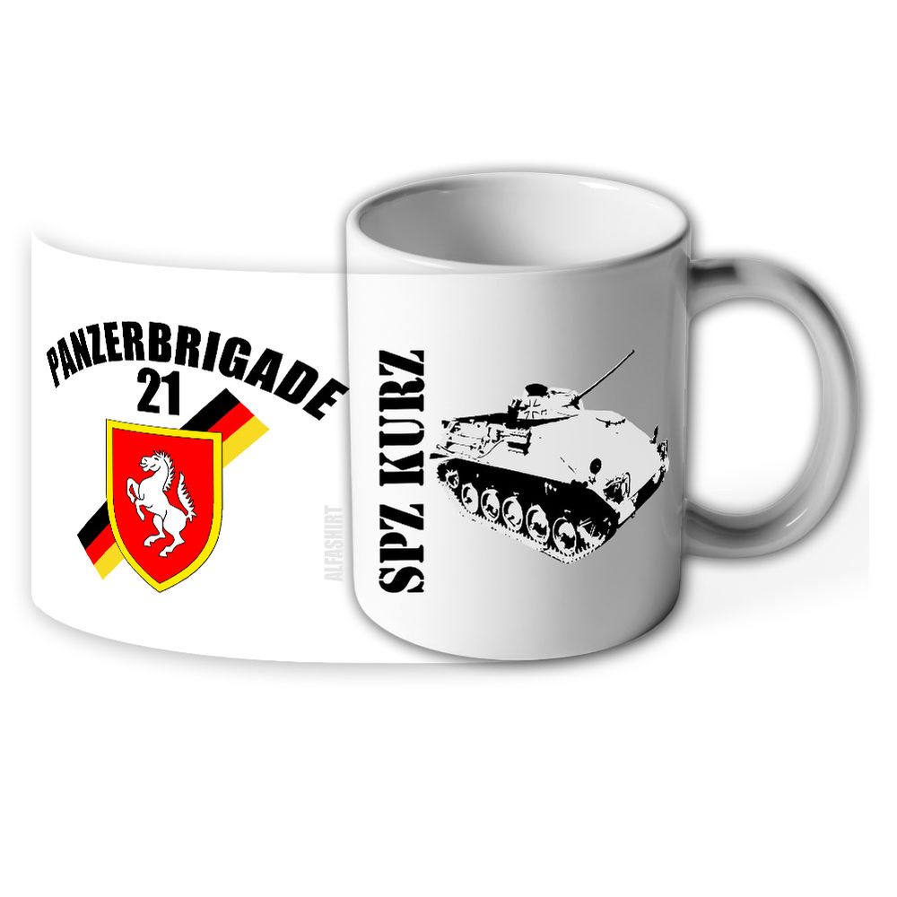 Tasse Panzerbrigade PzBrig 21 Lipperland Heer Bundeswehr SPZ #46860