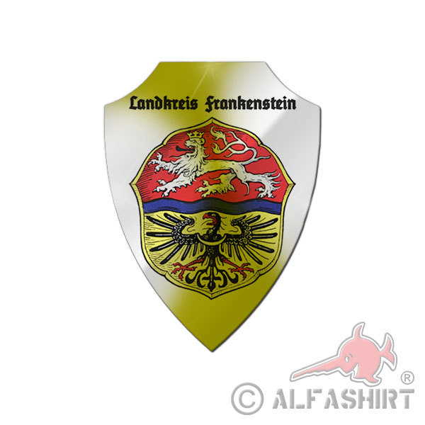Aluschild Landkreis Frankenstein Schlesien Polen Niederschlesien #25657 Aluschild Landkreis Frankenstein Schlesien Polen Niederschlesien #25657