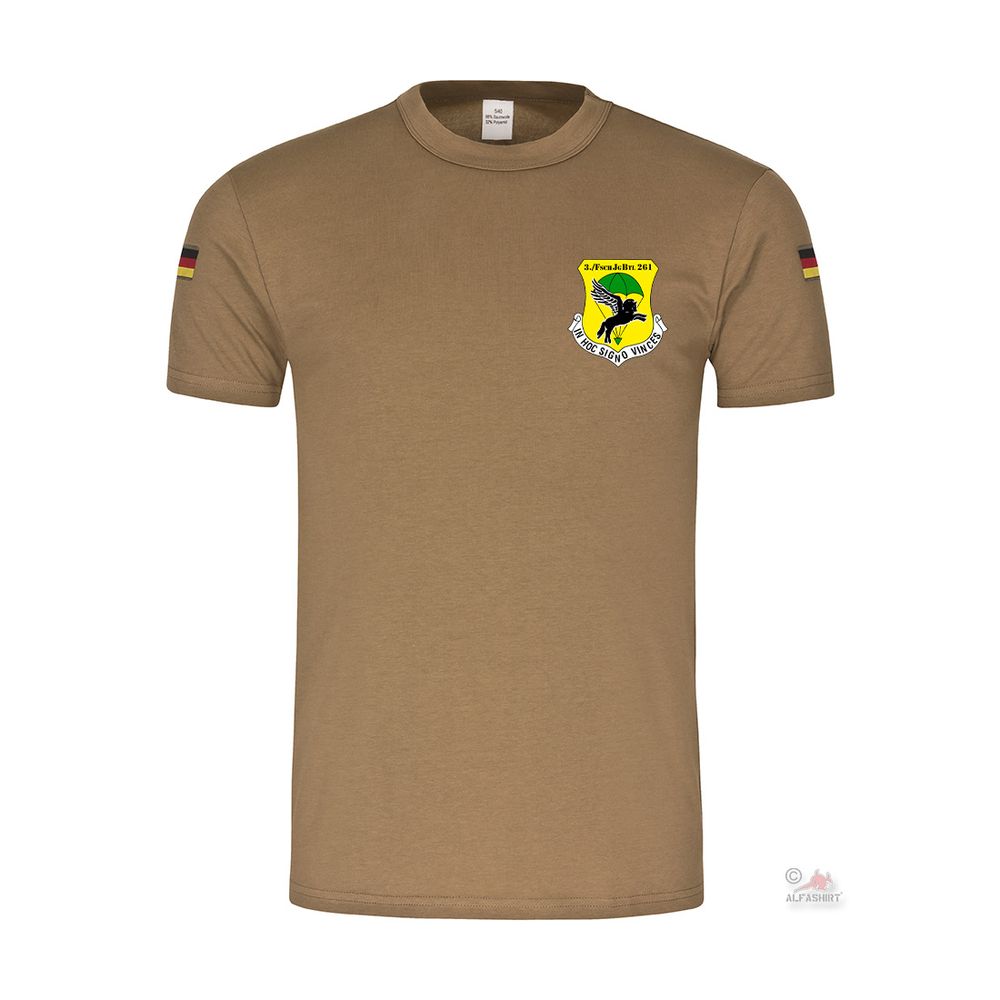Bw Tropen 3 FschJgBtl 261 Paratrooper Battalion Lebach T-Shirt # 35431