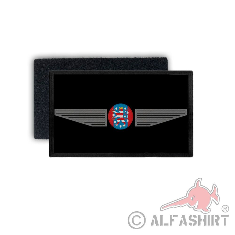 Patch SEK Thüringen Tätigkeitsabzeichen Polizei Sicherheit 7,5cm x 4,5cm #36390