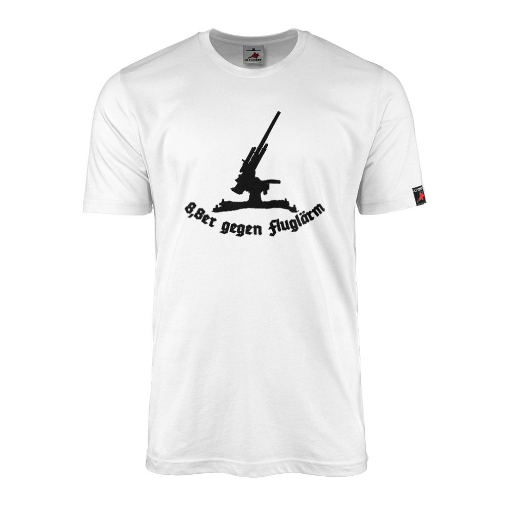 8.8cm Flak against aircraft noise air defense Luftwaffe T-Shirt#18799