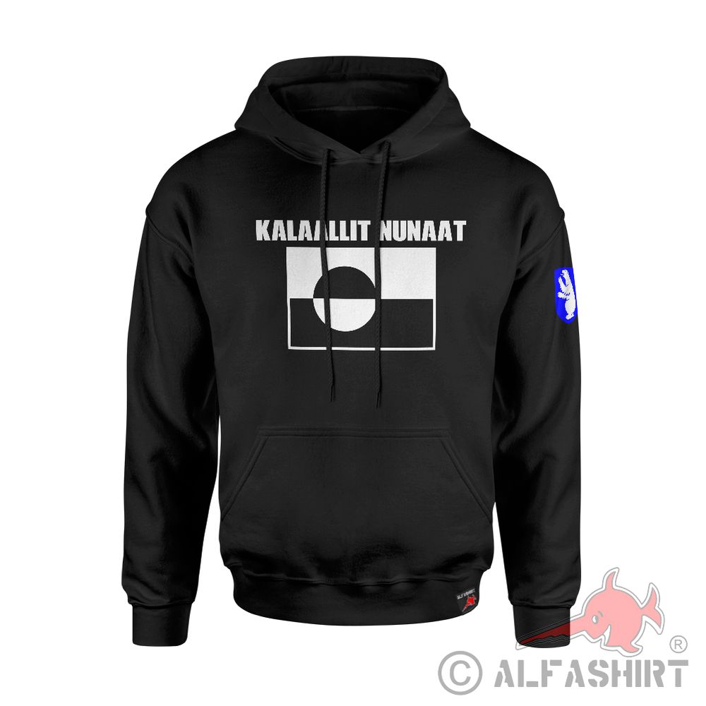 Hoodie Kalaallit Nunaat Grønland Greenland flag flag homeland sweater #41259