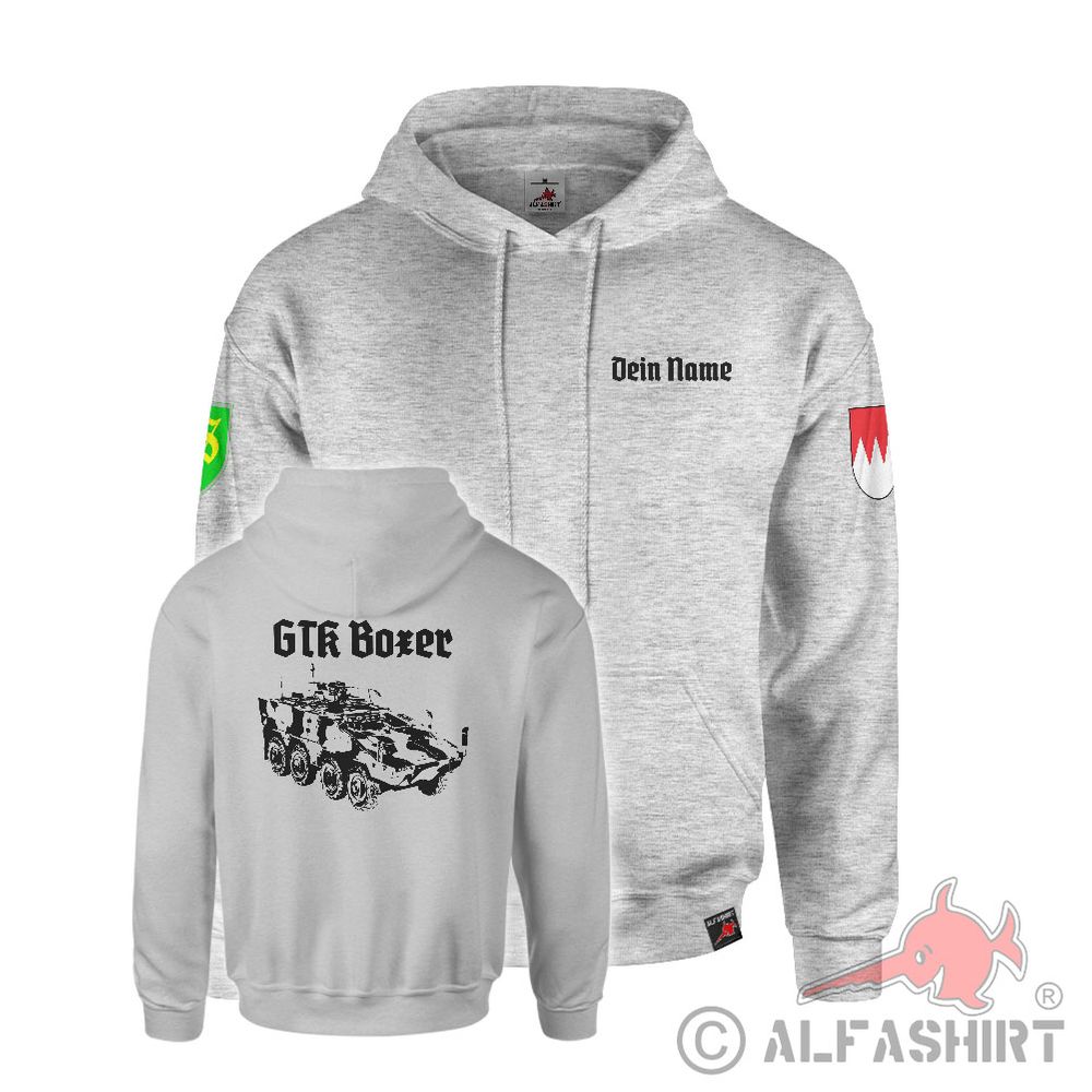 Hoodie personalisiert GTK Boxer Gepanzerte Transport-Kraftfahrzeug #42913