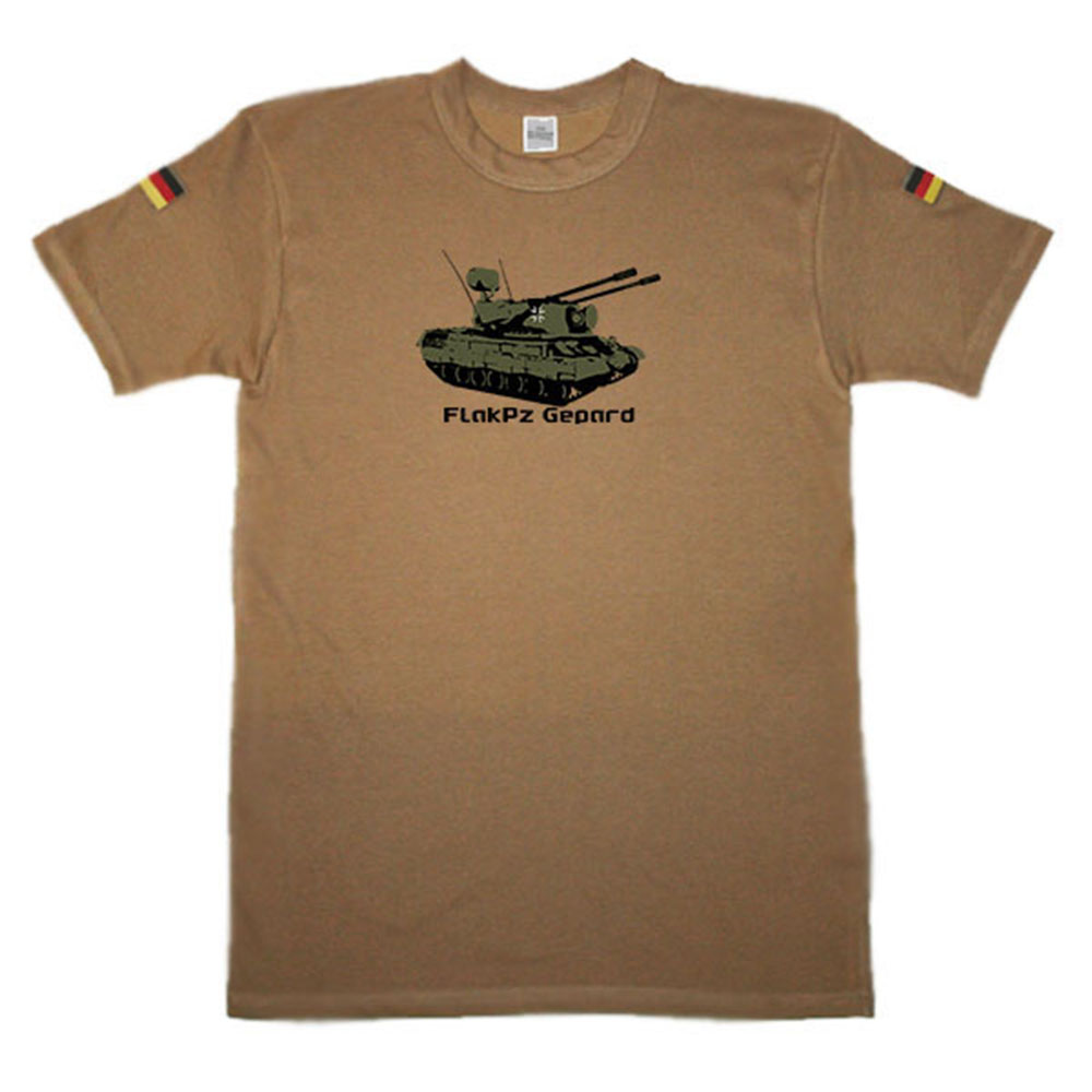 BW Tropen FlakPz Gepard Flugabwehr Tank Panzer original Tropenshirt #14689