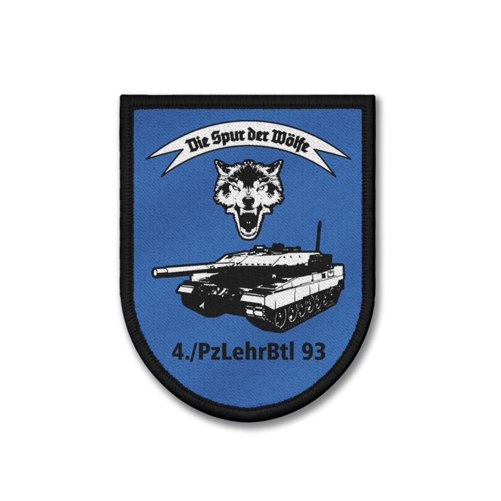 Patch 9x7cm 4th Company Panzerlehrbataillon PzLehrBtl 93 PzLehrBrig 9 #47152