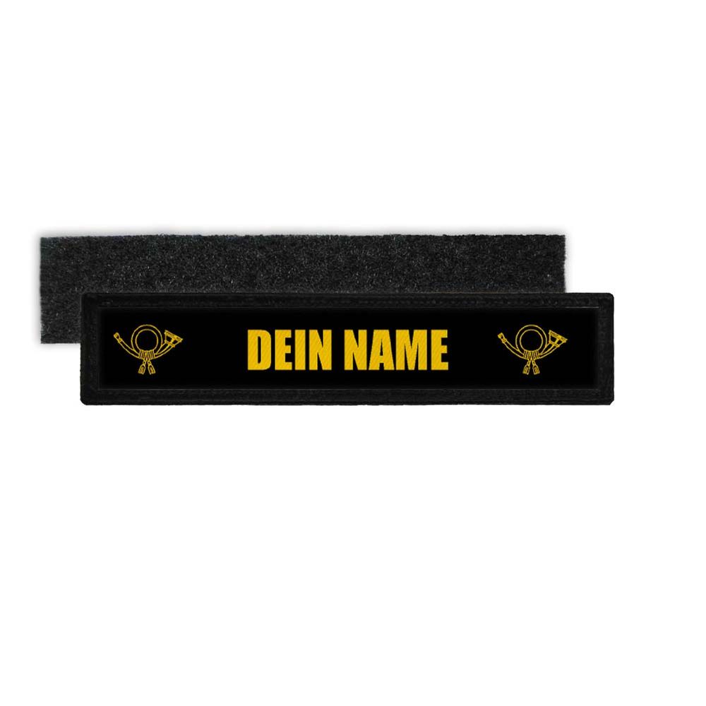 Namenschild Posthorn Lieferant Post Brief Versand Paket Lieferung Horn #32942