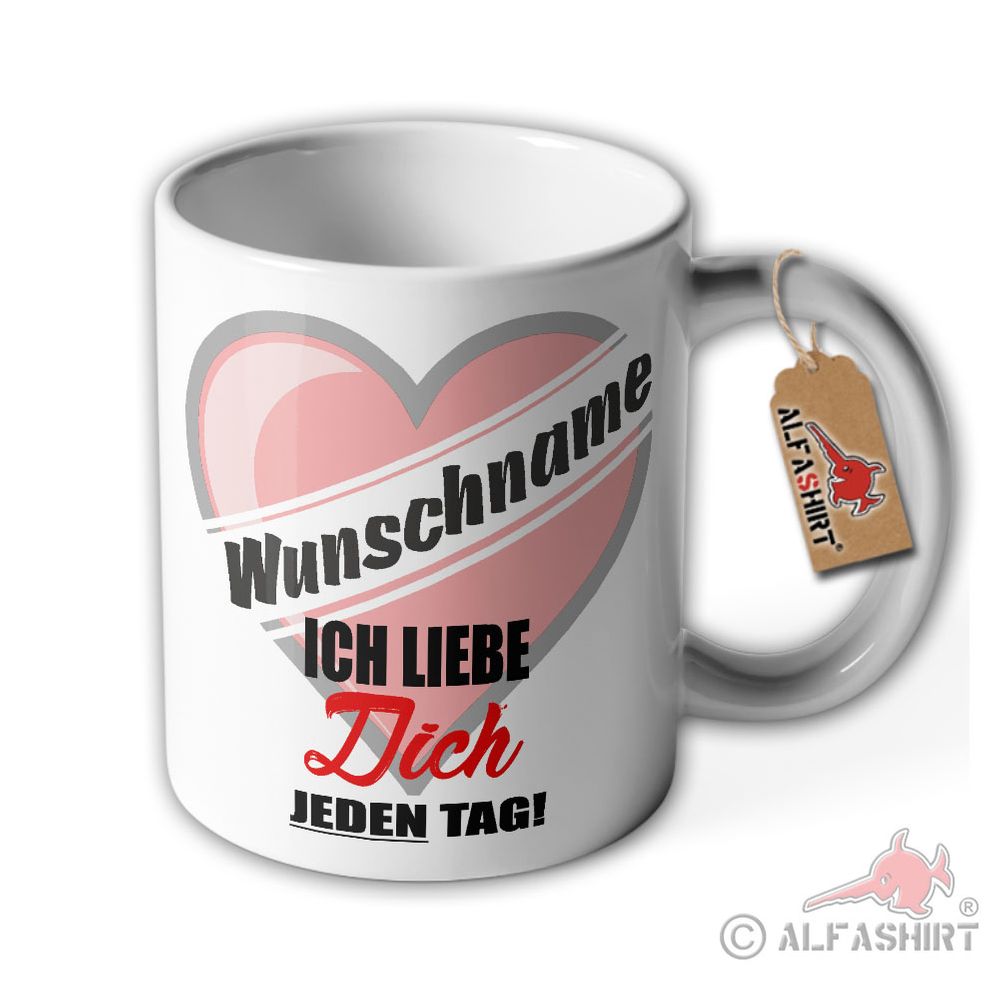 Tasse Valentinstag Jeden Tag Geschenk Frau Liebe Blumen Februar Kaffee Tee#36505