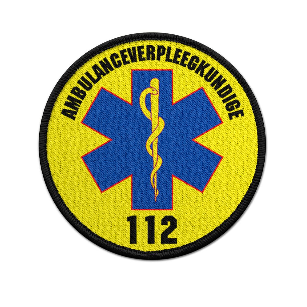 Patch Ambulanceverpleegkette Emergency Medical # 33684