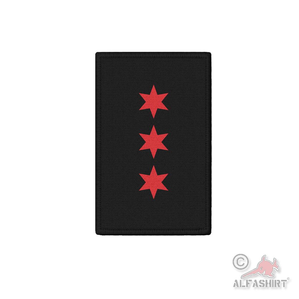 Patch Feuerwehr FF Dienstgrad Brandenburg Hauptfeuerwehrmann #44993