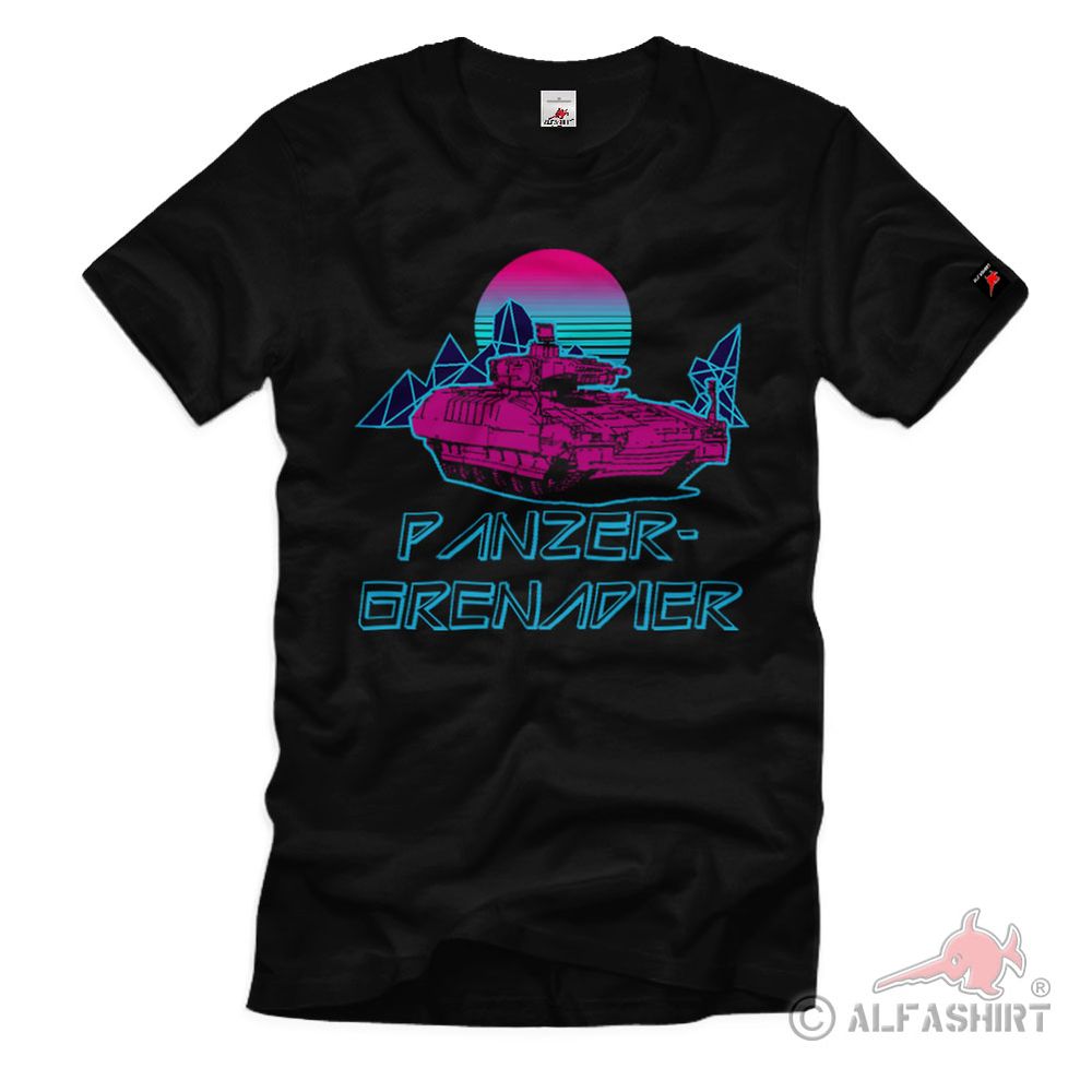 Bundeswehr Panzergrenadier Retro Puma infantry fighting vehicle soldier T-Shirt # 616
