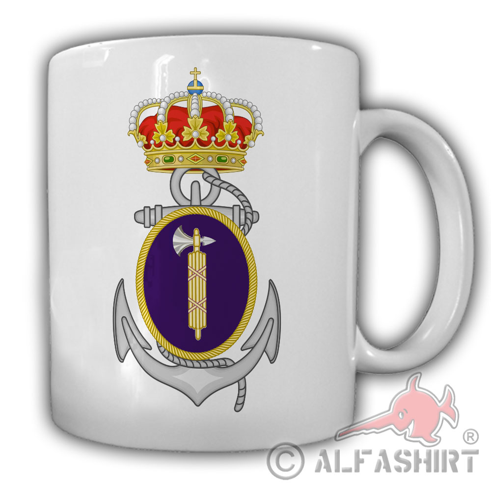 Spain Civil Guard Guardia Civil Spanish Navy Spain Militär Kaffee Tasse #27616