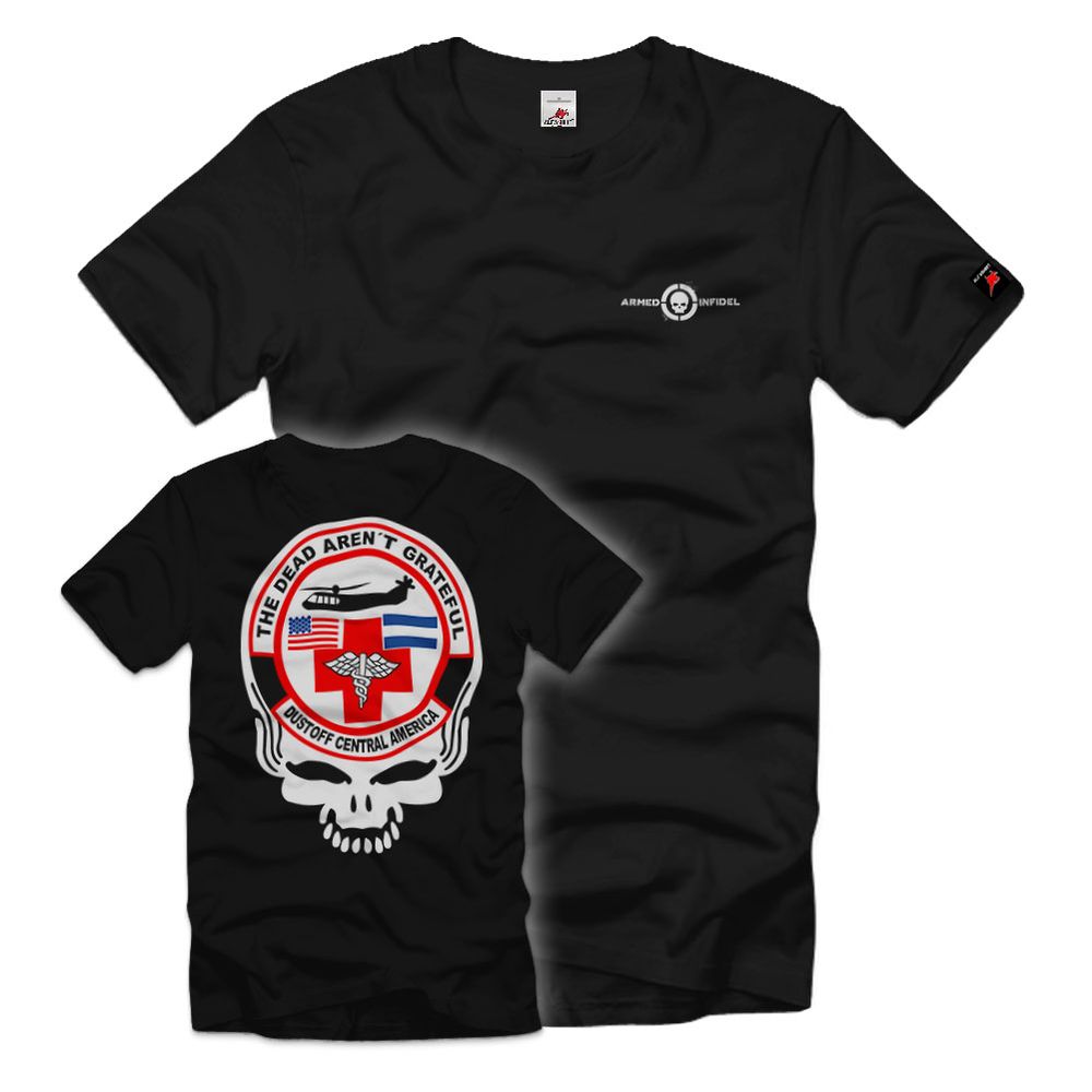 228th Aviation Dustoff USAAAD Witch Doctors Central Infidel T-Shirt # 35473