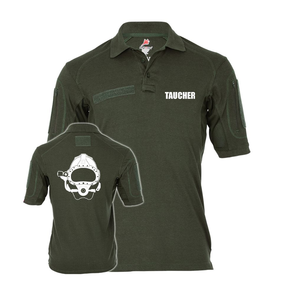 Tactical polo shirt divers weaponry EOD frog man lake mine # 34233