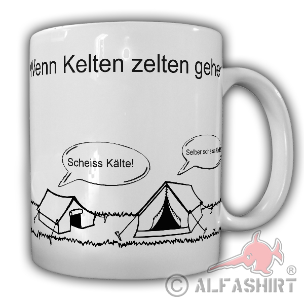 When Celts tents Celts laughs Fun Party Office Camping Coffee Mug # 26241