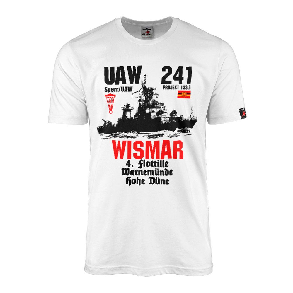 UAW 241 Wismar Project 133 1 Parchim-Class Volksmarine Marine T Shirt #39373